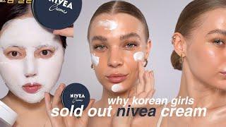 is nivea cream a new way for korean glass skin?