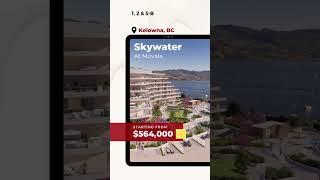 Stunning NEW PRESALE CONDO in Kelowna - SKYWATER | VIP access with ipresalecondos.com #shorts