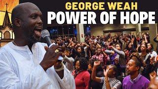 George Weah Delivers Inspirational Sermon at Church Service to Welcome New Year