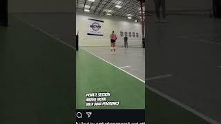 Off season Training with Dima Fedorenko @amiyahspencer4  #middleblocker #outsidehitter