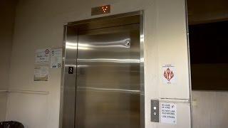 Nice motor! 2008 ThyssenKrupp hydraulic elevator @ Campbell Garage, Roanoke, VA