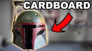 How I Made A Boba Fett Helmet (Out Of Cardboard)