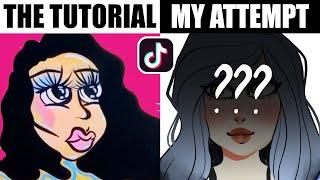 TESTING TIKTOK ART TUTORIALS