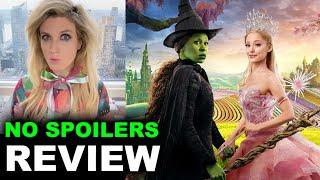 Wicked Movie REVIEW - NO SPOILERS - 2024 Ariana Grande, Cynthia Erivo