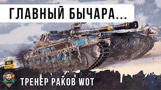 ЭТОГО БЫКА БОИТСЯ ВЕСЬ РАНДОМ, ОН ТРЕНЕР РАКОВ World of Tanks!