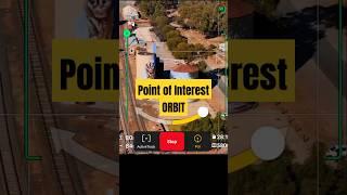 How to orbit DJI drone around POI (Point of Interest) #dji #drones #dronepilot
