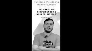 Hiring Licensed and Insured Movers