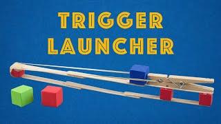 Young Engineers: Trigger Launcher - Easy Craft Stick STEM Project for Kids