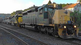 Lots of EMD's on Reading Blue Mountain & Northern NRFF Fast Freight Train