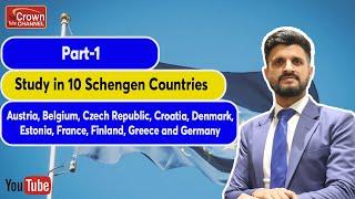 Part 1 - Study in Schengen countries | Information about 10 Schengen countries | Aug 2025 Intake