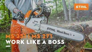 MS 251 WOOD BOSS® and MS 271 FARM BOSS® | STIHL