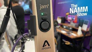 Apogee New Instrument Interface Jam X – NAMM 2023