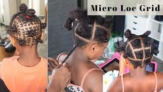 MICRO LOCS | DIY Micro Loc Grid for Kids