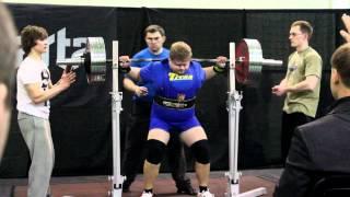 Estonian Powerlifting Championships 2012. Kaur-Mikk Pehme squat 290kg