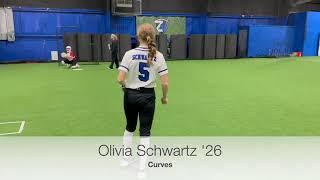 Olivia Schwartz 2026 - Pitching Practice Session