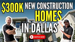 DALLAS, TEXAS New Construction starting in the $300s | Affordable Dallas Real Estate 