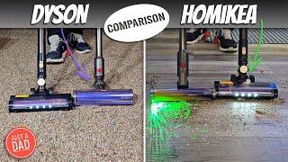 Dyson V12 Detect Slim vs HOMIKEA Cordless Vacuum COMPARISON