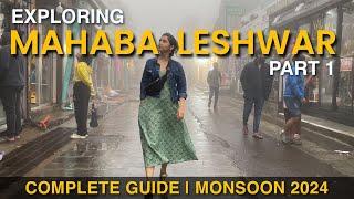 Mahabaleshwar in Monsoon 2024,Three Days Full guide | Market, Strawberry Cream Farm & More | Part 1