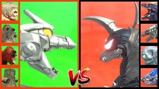 How Many Kaiju Will Defeat Team Gigan, Shimo, Mechagodzilla, Ice Golem In ARBS