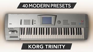 KORG TRINITY SERIES  40 Modern Sounds ► ALIVE! VOL.1