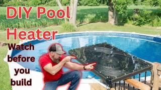 DIY solar pool heater, is it worth it?