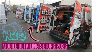 Mobile Detailing Setups of 2023!!! Setups of America! H20 Van Show.