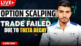 Live Options Scalping: Trade Failures Due to Theta Decay