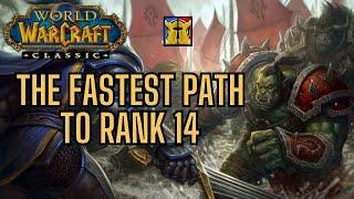 How To Get Rank 14 (New Honor System) Phase 2 | WoW Classic