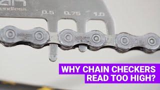 Q&A: Why do bicycle chain checkers read TOO HIGH?