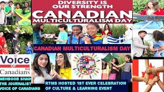 Multiculturalism celebration in Canada