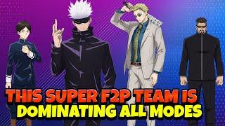 BUDGET F2P TEAM DESTROYING ALL MODES! HOW THEY WORK! [Jujutsu Kaisen Phantom Parade]