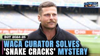 Perth Pitch: WACA Curator Reveals Nature of Pitch and Solves Snake Cracks Mystery | IND vs AUS