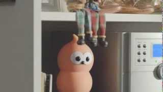 The EDF Energy orange dancing toy thing