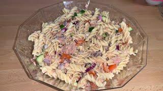 Pasta, tuna, vegetables Salad|Sweet Naas kitchen. #viral #ghana #naijamusic #goviral #salad #healthy