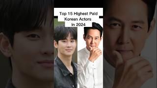 Top 15 Highest Paid korean Actors in 2024