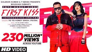 First Kiss: Yo Yo Honey Singh Ft. Ipsitaa | Bhushan Kumar | Lil Golu, Singhsta, Hommie D, DirGifty