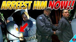 Lawless Cop Drives Recklessly With Man in Custody!