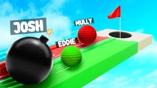 GOLF BUT LAST PERSON WITH THE BOMB EXPLODES!