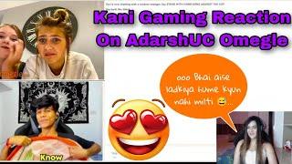 Kani Gaming Reaction On AdarshUC Omegle || Omegle #8 || LaliTo YT || #kanigaming #adarshuc