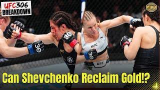 Can Shevchenko Get Her Belt Back? Alexa Grasso Vs Valentina Shevchenko UFC 306 Breakdown!