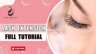 Eyelash Extensions for Beginners: Full Step-by-Step Application Tutorial