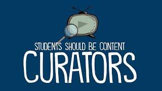 What is content curation and why is it important for learning?