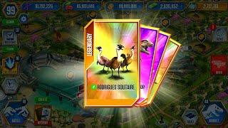 OPEN 42 GOOD PACK AND ALL TYRANNOSAUR DOE PACK DEFEAT 10 OPPONENTS | HT GAME