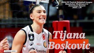 Tijana Boskovic │ Fenerbahçe Medicana vs. Eczacıbaşı Dynavit │Turkish Volleyball League 2024/25