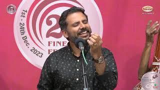 K.S.Vishnudev (Vocal) - Mudhra’s 29th Fine Arts Festival