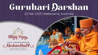 Guruhari Darshan, 22 Feb 2025, Melbourne, Australia