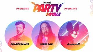 Fortnite Party Royale - FULL CONCERT (ft. Deadmau5, Steve Aoki, Dillion Francis)