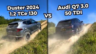 Dacia Duster 2024 VS Audi Q7 50 Quattro Offroad Test