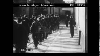 French Nazi-Collaborators.  Archive film 97358