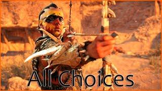 Choosing A Commander For Desert Clan | Horizon Forbidden West | All Choices